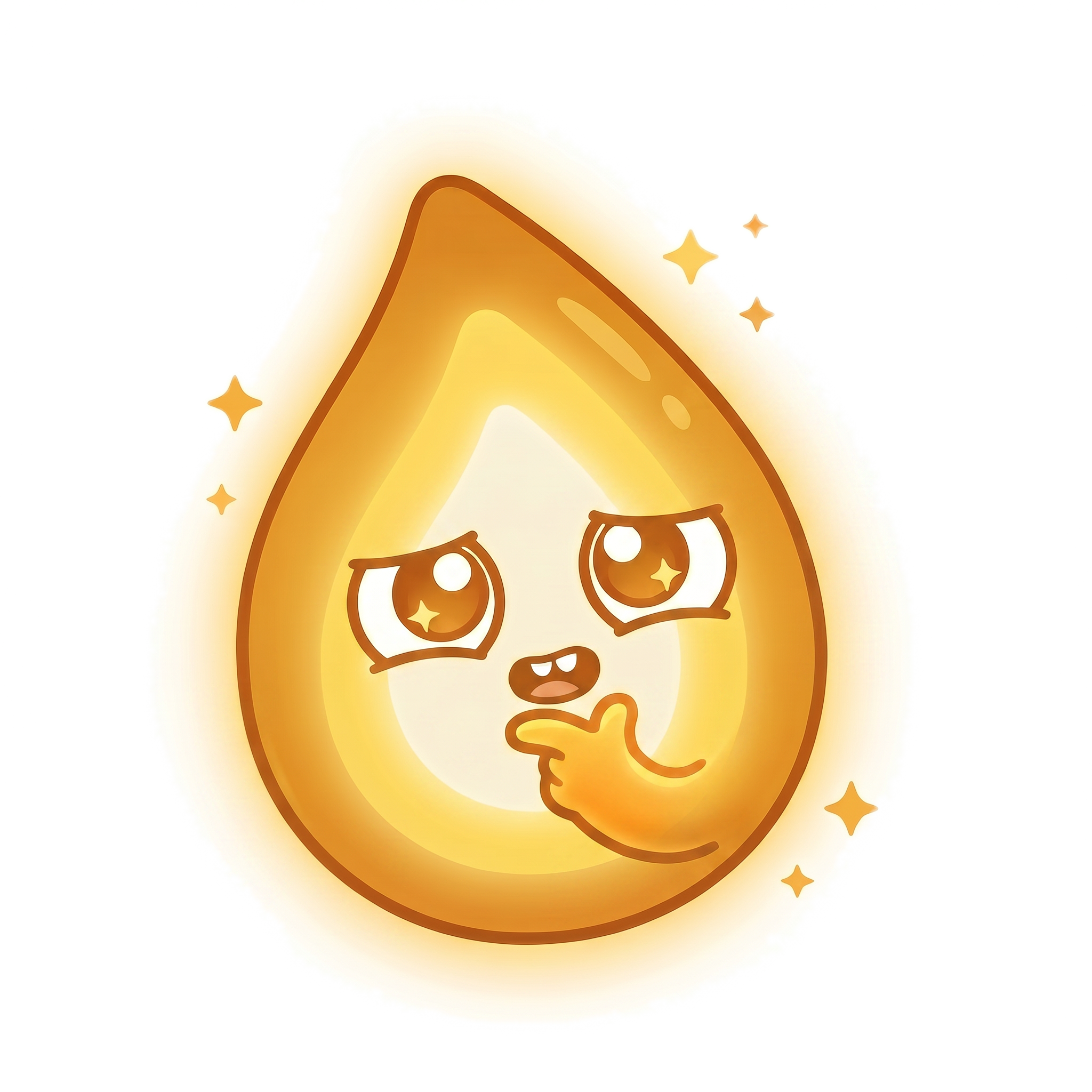 Chispa in curious state, ready to start a conversation