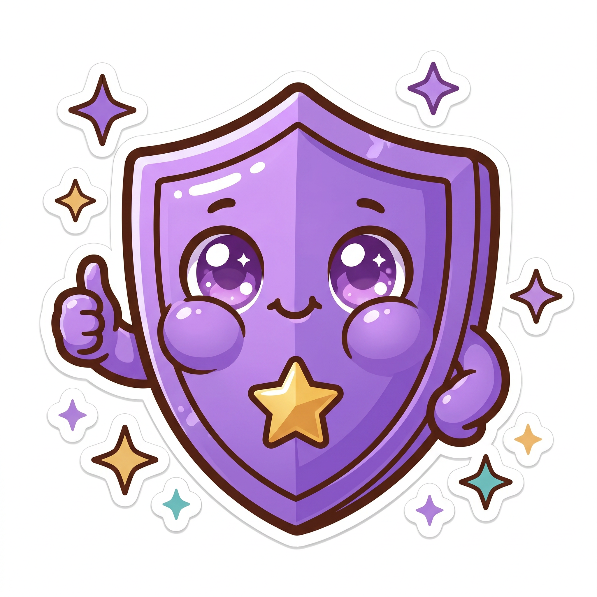 AI-Proof shield character